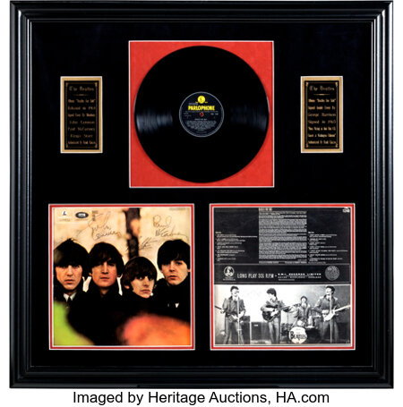 Music Memorabilia:Autographs and Signed Items, Beatles Autographed Beatles For Sale Albums... Image #1